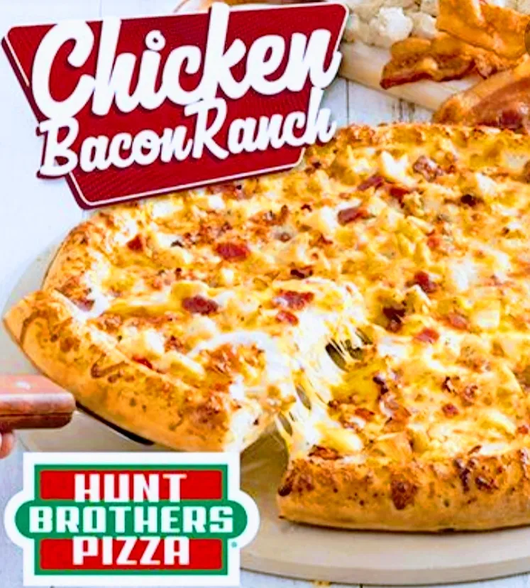 Chicken Bacon Ranch Pizza