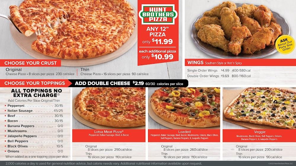 Hunt Brothers Pizza - Belmont Menu image 3